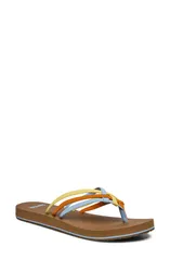 サヌーク レディース シューズ サンダル Sanuk Yoga Sandy II Flip Flop Women CLEAR SKY MULTI マルチカラーのサムネイル