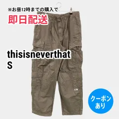 thisisneverthat ディスイズネバーザット カーゴパンツ S グレー メンズ レディースのサムネイル