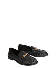 バルマン メンズ シューズ スリッポン・ローファー レザー Balmain Mensync Smooth Leather Loafers Black ブラック