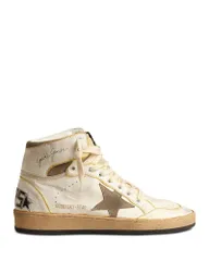 ゴールデングース メンズ トップス シャツ スニーカー Golden Goose Mensky Star High Top Sneakers White Taupe ホワイトのサムネイル