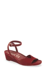 ペドロガルシア レディース シューズ サンダル レザー Pedro Garcia Wamika Leather Wedge Sandal Women CHILI CASTOROのサムネイル