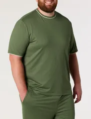リーボック メンズ トップス シャツ トール Reebok Big Tall Performance Piped TShirt Big Tall LEGACY GREEN グリーンのサムネイル