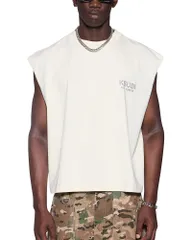 スビ メンズ トップス Tシャツ Ksubi State Halen Cut Off Tee Naturalのサムネイル