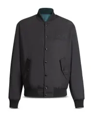 バルマン メンズ アウター ジャケット・ブルゾン キルティング Balmain Reversible Quilted Bomber Jacket BlackGreen ブラックのサムネイル