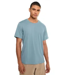 ブルックス メンズ トップス シャツ Brooks Dashort Sleeve Blue Haze ブルーのサムネイル