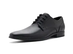 カルバンクライン メンズ シューズ オックスフォード Calvin Klein Cafgon Black Leather ブラックのサムネイル