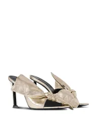 ジバンシー レディース シューズ サンダル Givenchy Womens Boudoir Bow 95 Sandals Goldenのサムネイル