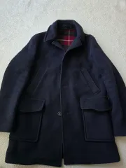 FRED PERRY × Gloverall フレッドペリー コート ネイビー 100のサムネイル