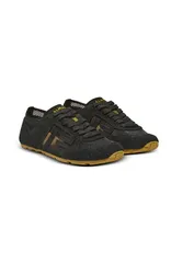 バルマン レディース シューズ スニーカー ナイロン スエード Balmain Racer 45 trainers in calfskin suede and nylon Women black ブラのサムネイル