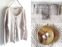 MARGARET HOWELL マーガレットハウエル リネンニット カーディガン 2