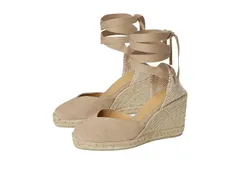 カスタ ニエール レディース シューズ ヒール CASTANER Chiara 80 mm Wedgespadrille Sand サンドのサムネイル