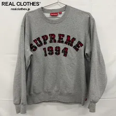 Supreme/シュプリーム【26SS】Plaid Arc Crewneck プレイド チェック アーチ ロゴ クルーネックスウェット/Sのサムネイル