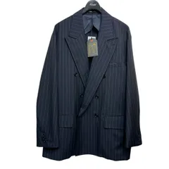 MOONLIGHT CLOTHING 417EDIFICE取り扱い Wジャケット ストライプダブルジャケット 26-010-312-2500-1-0 8071000181022のサムネイル