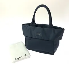 【中古品】 AGNES B. アニエスベー NYLON TOTE BAG HS37A-01 ナイロン トートバッグ ハンドバッグ カバン 【188-260616-na-01-tagh】のサムネイル