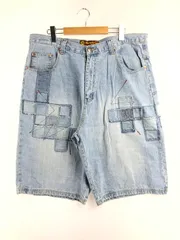 【中古品】 AKADEMIKS アカデミクス PATCHWORKS DENIM SHORTS パッチワーク デニム ショートパンツ ボトムス 【157-260624-rt-01-tagh】のサムネイル