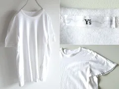旧タグ 80s-90sビンテージ Y's ワイズ Yohji Yamamoto ヨウジヤマモト コットン天竺 フレンチスリーブ Tシャツ カットソー F 白 ホワイトのサムネイル