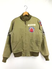 【現状渡し品】 THE REAL MCCOY'S ザ リアル マッコイ PATCH TANKER JACKET 55-J-10 パッチ タンカー ジャケット アウター 【145-260714-rt-08-tag】のサムネイル