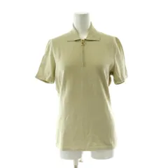 サルヴァトーレフェラガモ Salvatore Ferragamo ポロシャツ ニット S ベージュ 半袖 ハーフジップ ガンチーニ トップス /PP ■GY14のサムネイル