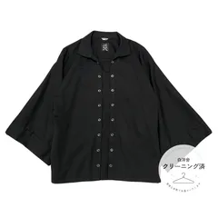 【ｸﾘｰﾆﾝｸﾞ済】SOU･SOU/ソウソウ 42双 梳毛 陣風靡／濡羽色 Mのサムネイル