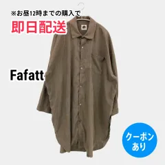 Fafatt シャツ/ブラウス ブラウン メンズ レディースのサムネイル