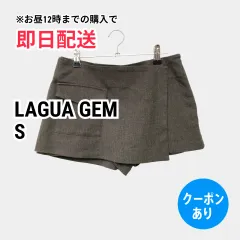 LAGUA GEM ラグアジェム ショート/ミニスカート S グレー レディースのサムネイル