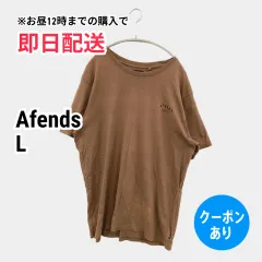 Afends アフェンズ Tシャツ/カットソー L ブラウン メンズ レディースのサムネイル