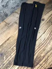 JZ097 アソス ASSOS レッグウォーマー 黒 SIZE1 裏起毛のサムネイル