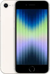 新品同様品 電池100%SIMフリー iPhone SE(第3世代) 64GB スターライトのサムネイル