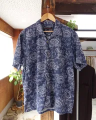 90s 00s Polo Jeans S/S Open Collar Shirt Size L(XL)のサムネイル