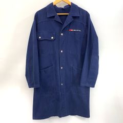 90s 企業 ショップコート ミドル丈 コート カバーオール 1994 SBB CFF FFS スイス連邦鉄道 スイス国鉄 チューリッヒ 列車 電車 48 M ネイビー VINTAGE ヴィンテージ メンズ _201