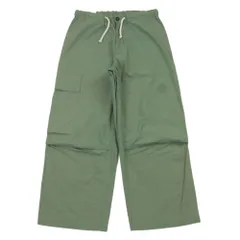 JIL SANDER+ ジルサンダープラス 23SS J47KA0133 ワイド イージー カーゴ パンツ コットン イタリア製 グリーン系 44【中古】のサムネイル