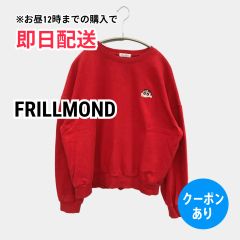 FRILLMOND フリルモンド スウェット レッド メンズ