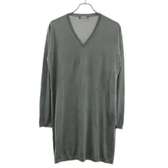 S Max Mara エス マックスマーラ Vネックオーバーサイズニットセーター 93660519 チャコールグレー Lのサムネイル