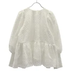 Tsuru by Mariko Oikawa ツル バイ マリコオイカワ Marquise レースブラウストップス  ホワイト Fのサムネイル