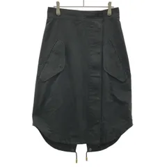THE RERACS ザ リラクス 18AW ミリタリースカート 18FW-RESK-07IL-J ブラック 36のサムネイル
