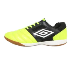 アンブロ UMBRO スニーカー シューズ 27 黒 ブラック 黄 イエロー ロゴマーク キルティングデザイン メッシュパネル /NU ■GY99のサムネイル