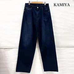 ミハラヤスヒロ KAMIYA カミヤ 26ss TENCEL EASY WIDE JEANS ワイド デニム ジーンズ G16PT058-09 メンズ M ISItems【USED】【古着】【中古】50164103のサムネイル