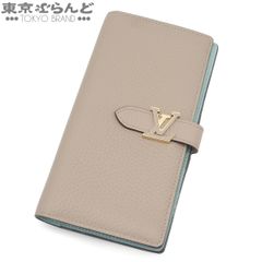 ルイヴィトン LOUIS VUITTON LVヴェルティカルウォレット M81367 ガレxミントブルー トリヨン 現行品 バイカラー 長財布 レディース 101887160のサムネイル