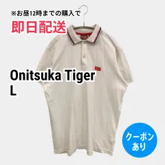 Onitsuka Tiger オニツカタイガー ポロシャツ L ホワイト メンズのサムネイル