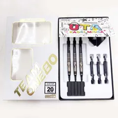 ONE80 ワンエイティー Uta ウタ ブラック 2BA20g 三浦歌織選手 ダーツ バレルのサムネイル