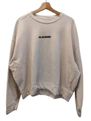 JIL SANDER+ プリントスウェット size:L ホワイト タグほつれ・毛羽立ち有のサムネイル
