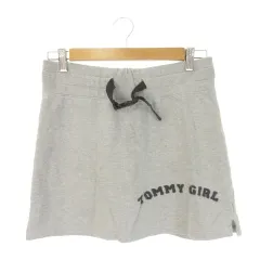 トミーガール tommy girl スウェット スカート M グレー ロゴ ドローストリング /CK53 ■GY99のサムネイル