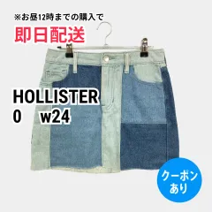 HOLLISTER ホリスター デニムスカート 0　w24 スカイブルー レディースのサムネイル
