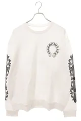 クロムハーツ  SWTSHRT PLVR 袖フローラルバックホースシュープリントスウェット メンズ Mのサムネイル