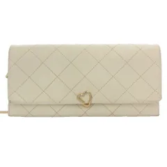 ランバン LANVIN 長財布  ウォレット 白 ホワイト キルティング ハートモチーフ フラップタイプ /IL ■GY99のサムネイル