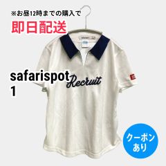 safarispot ポロシャツ 1 ホワイト レディース
