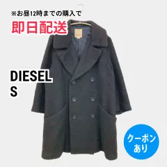 DIESEL ディーゼル チェスターコート S ブラック レディースのサムネイル
