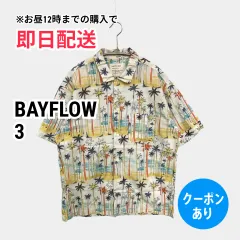 BAYFLOW ベイフロー シャツ/ブラウス 3 コットン その他総柄 ミドル丈 半袖 レギュラーカラー メンズのサムネイル