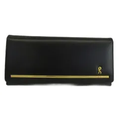 ロベルタディカメリーノ Roberta di Camerino 長財布 二つ折り レザー Rロゴ ゴールド金具 黒 ブラック /XZ ■GY42のサムネイル
