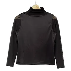 HIROKO BIS(ヒロコビス) 長袖カットソー サイズ11 M レディース美品  - ダークブラウン メッシュのサムネイル